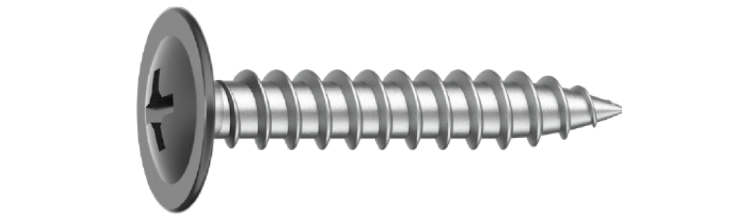 Bild på Montageskruv Låg skalle lackad C3