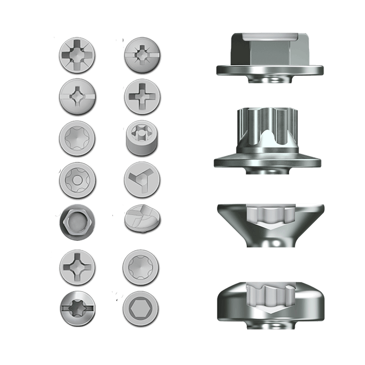 Bild på Drives and Head Styles