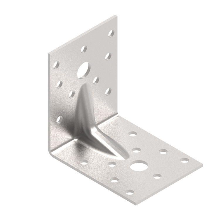 Bild på Vinkelbeslag 2,0 mm A2 förstärkt
